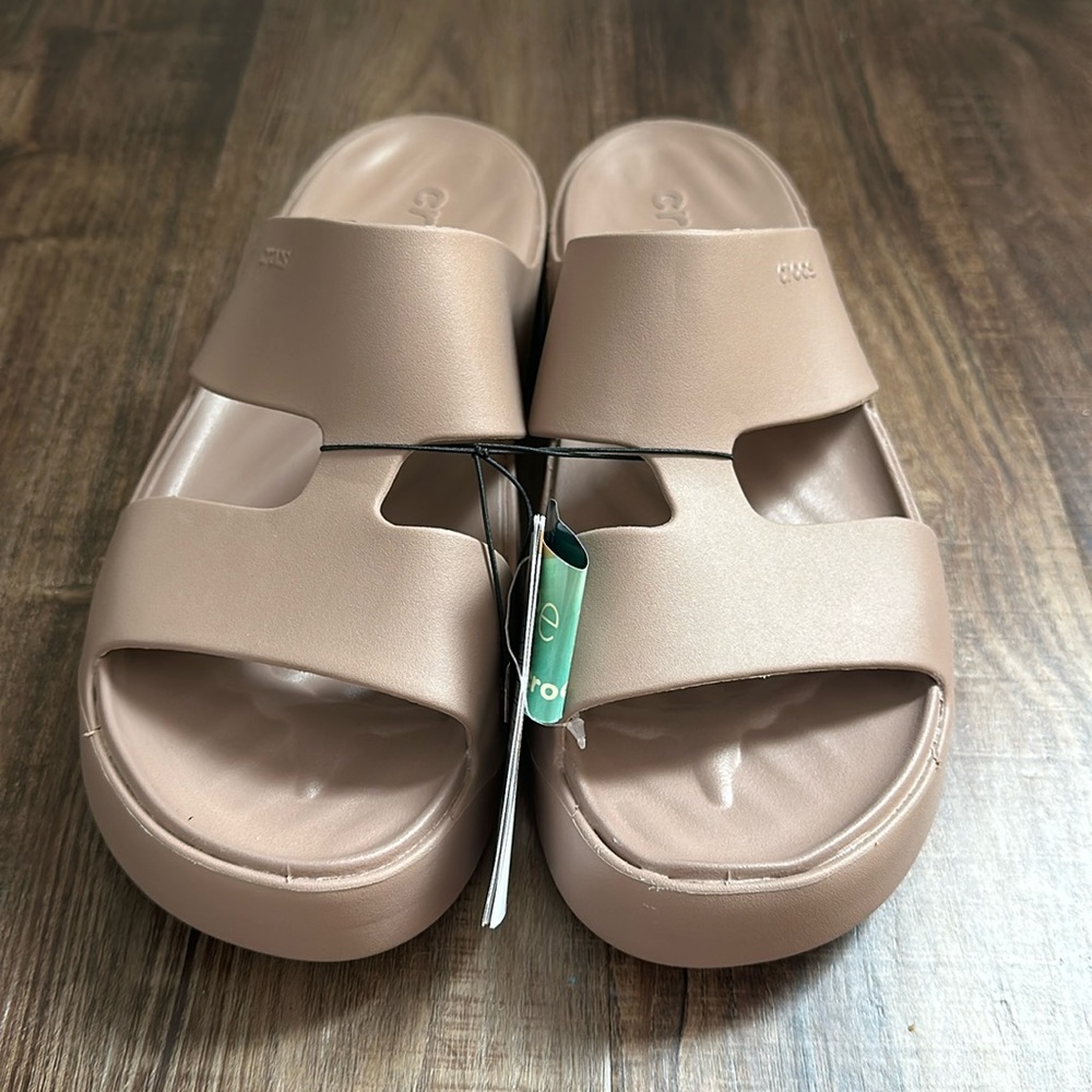 Crocs GETAWAY PLATFORM H-STRAP Brand New